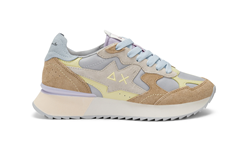 SNEAKER STARGIRL MULTICOLOR OPTION IN NYLON E SUEDE GRIGIO CHIARO